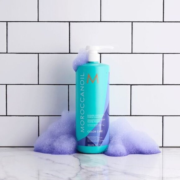 NWT: Moroccanoil Blonde Perfecting Purple Shampoo & Conditioner L… - Picture 13 of 17